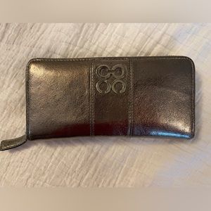 Metallic Coach Wallet